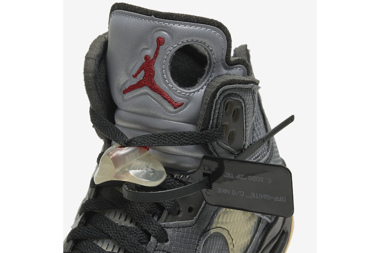 Off-White™ x Air Jordan 5 全新聯乘鞋款官方圖輯、發售日期正式公開