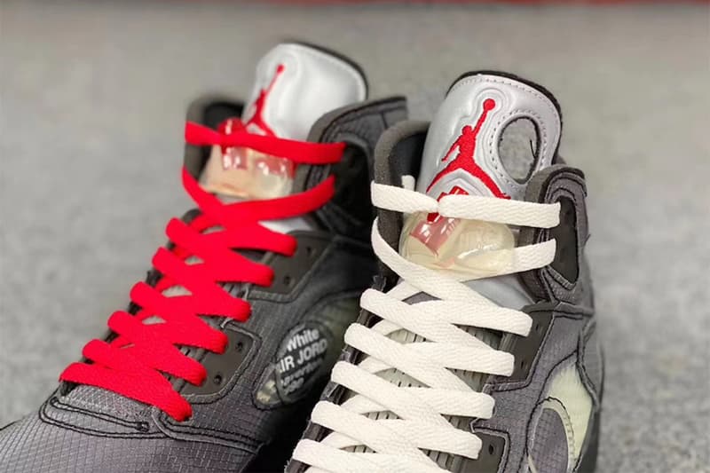 近賞 Off-White™ x Air Jordan 5 聯乘鞋款最新圖輯