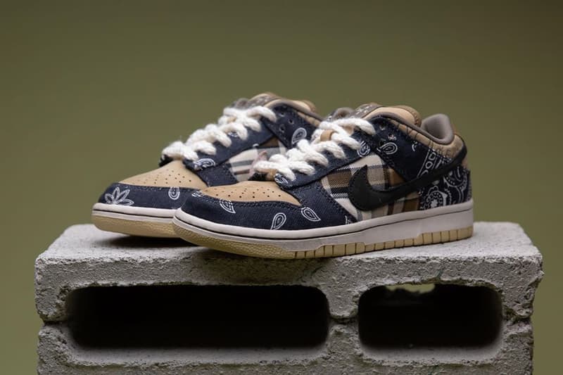 率先預覽 Travis Scott x Nike SB Dunk Low 全新配色上腳及近賞圖輯