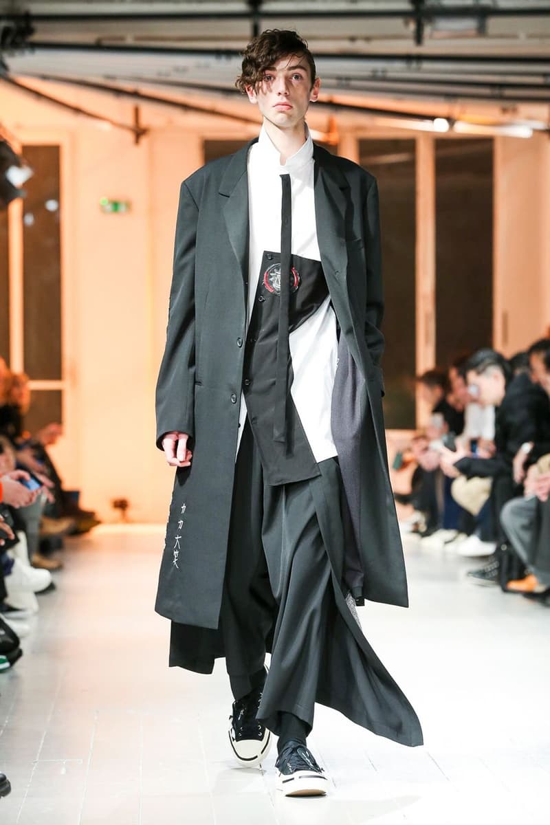 巴黎時裝周 − Yohji Yamamoto 2020 秋冬系列大秀登場