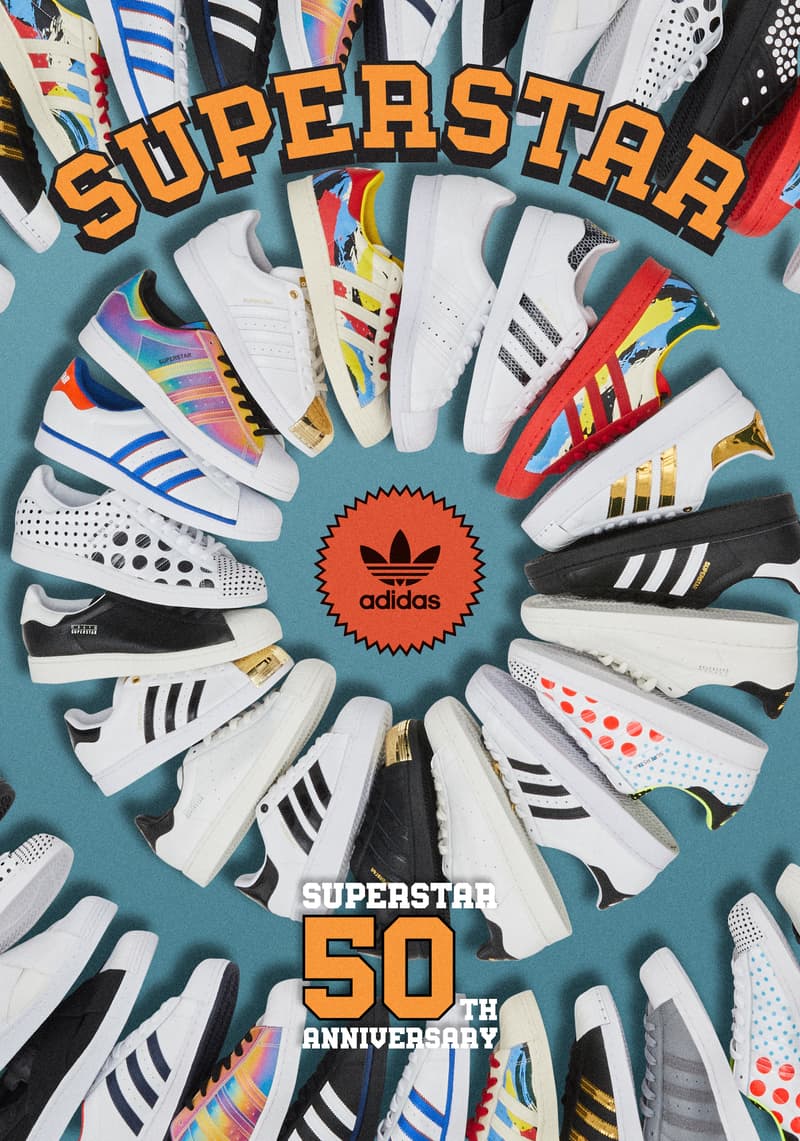 adidas Originals 发布 Superstar 50 周年特别鞋款