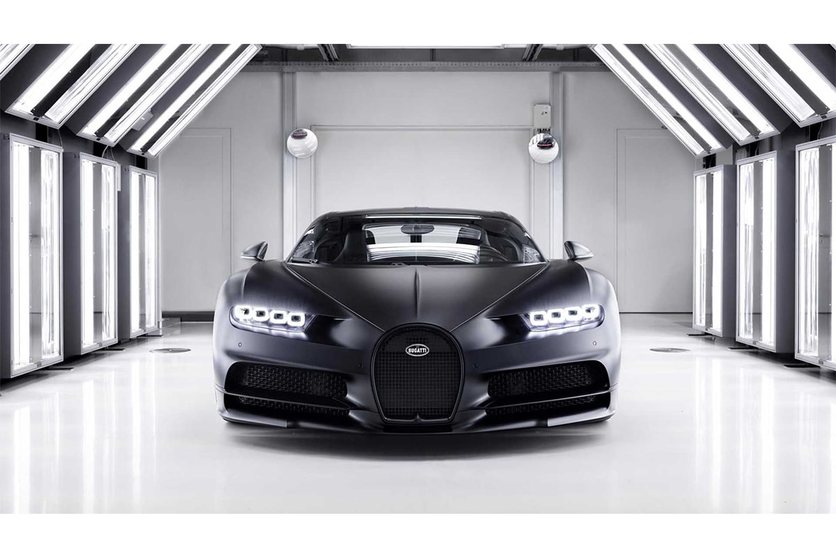 近賞 Bugatti 將第 250 台 Chiron 打造成的別注黑魂版本