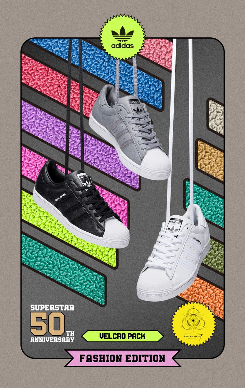 adidas Originals 发布 Superstar 50 周年特别鞋款