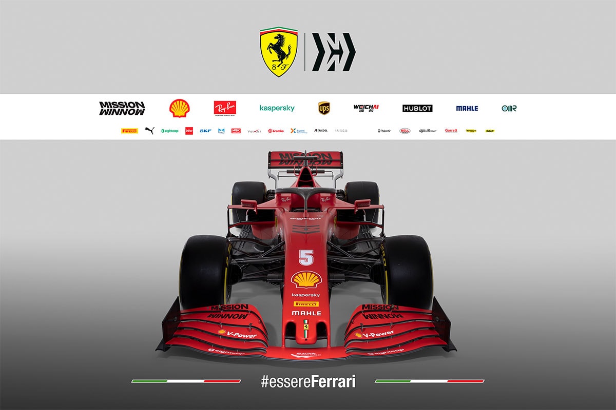 Ferrari 公佈 2020 年全新 F1 戰車 SF1000