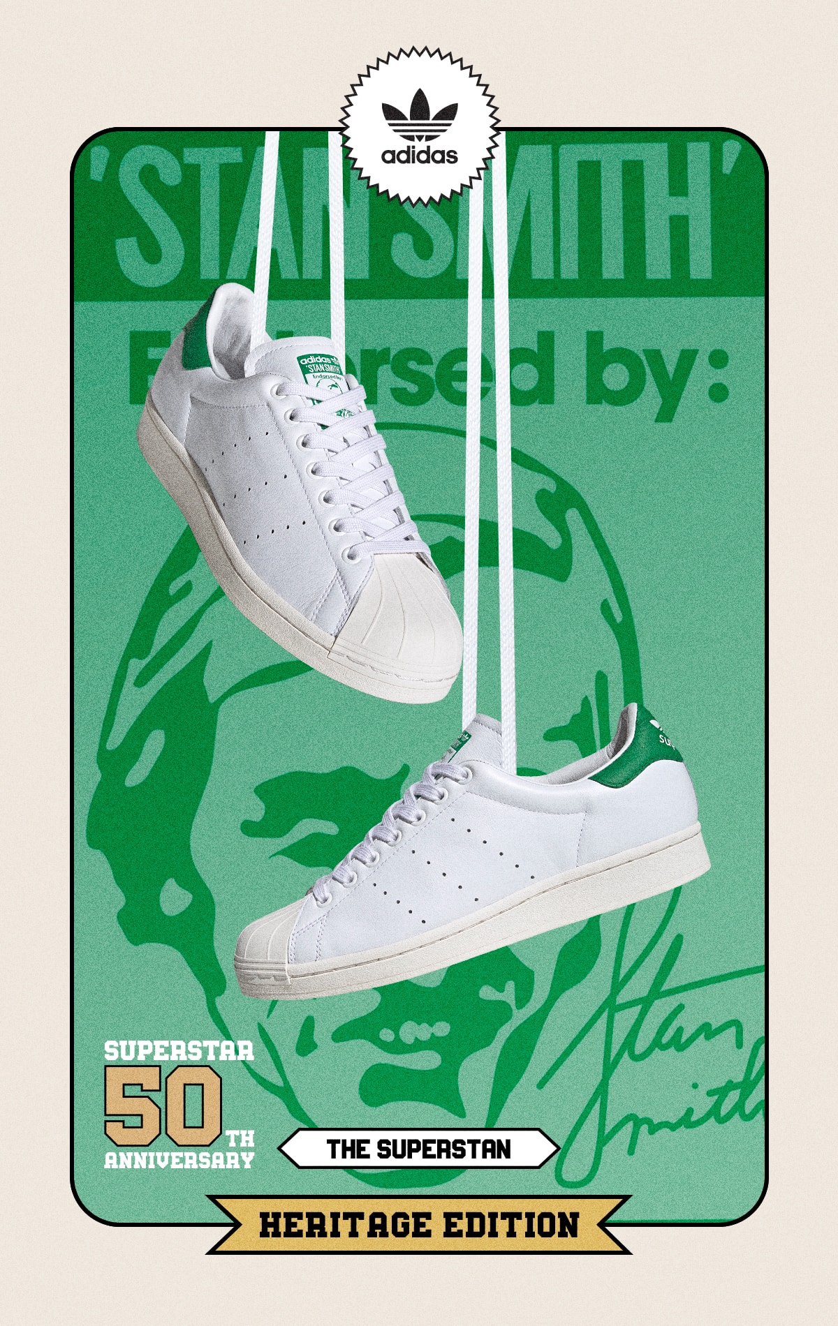 adidas Originals 发布 Superstar 50 周年特别鞋款