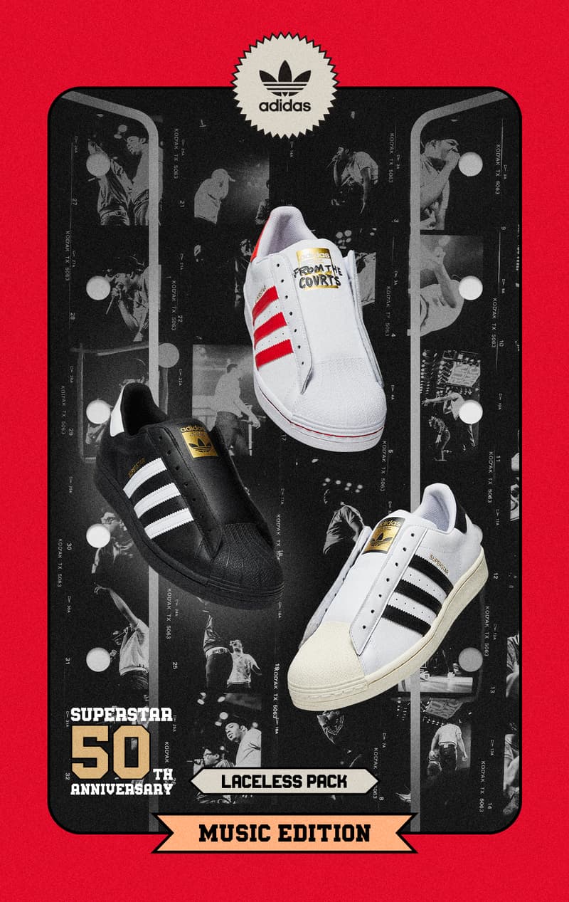 adidas Originals 发布 Superstar 50 周年特别鞋款