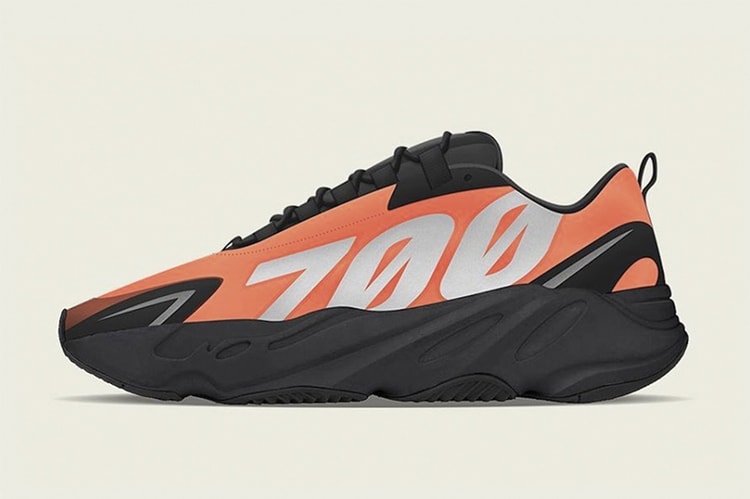 adidas YEEZY 鞋款 700 MNVN 最新配色「Orange」發售情報公開