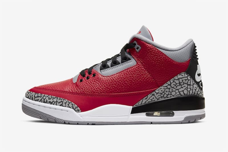 Air Jordan 3 Retro 最新配色「Red Cement」官方圖輯發佈