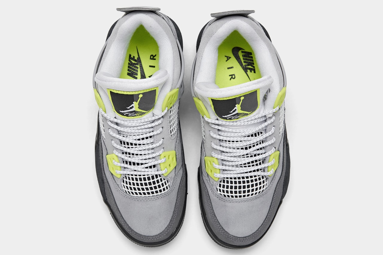 Air Jordan 4 混血配色鞋款「Neon」官方圖輯率先曝光