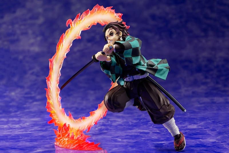 Aniplex 发布 鬼灭の刃 灶门炭治郎 火之神神乐 别注可动式模型 Hypebeast