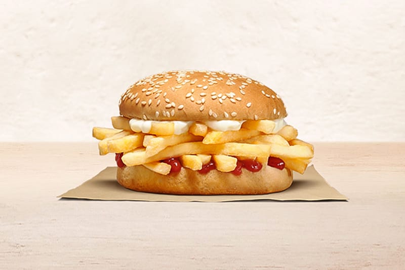 薯條狂熱者必嚐！紐西蘭 Burger King 推出「純薯條漢堡」