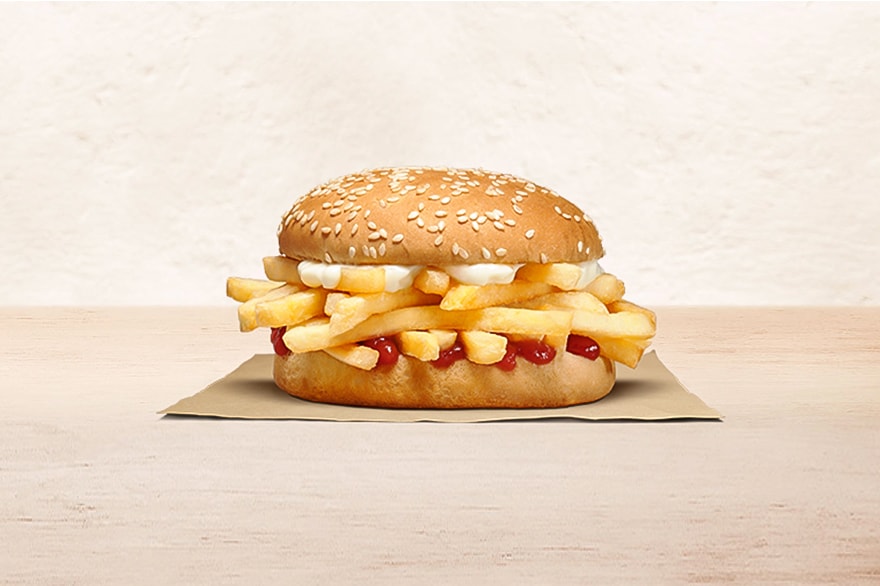 薯條狂熱者必嚐！紐西蘭 Burger King 推出「純薯條漢堡」