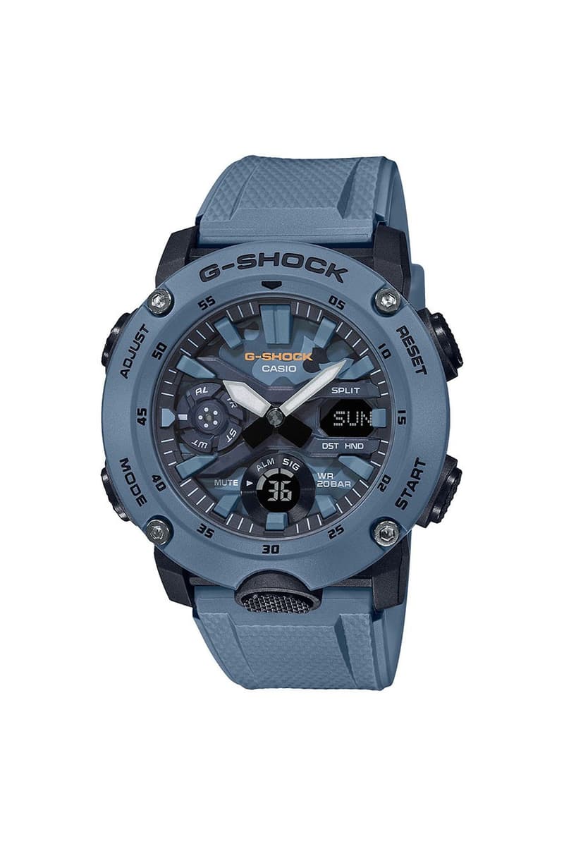 G-SHOCK 推出 DW-5600 和 GA-2000 全新配色「Utility」別注腕錶