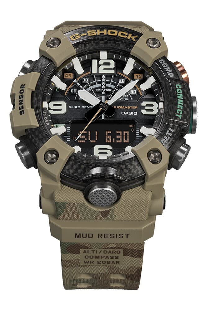 G-SHOCK 攜手英國陸軍打造 Mudmaster 別注腕錶