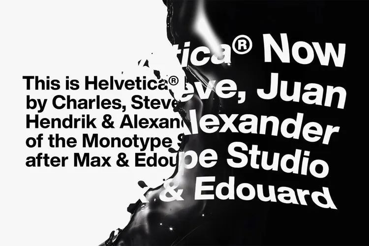 Helvetica 字体为何受到诸多奢侈品牌的青睐?| Behind The HYPE