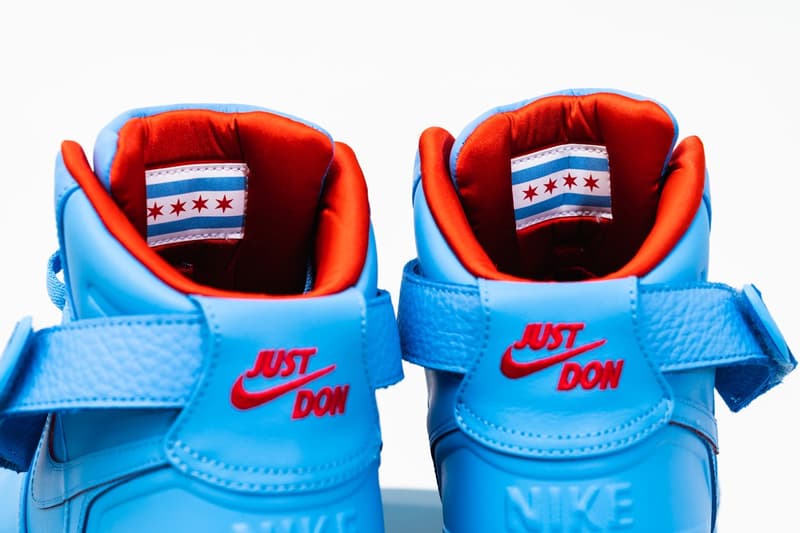 三型號結集-Just Don x Nike Air Force 1 Hi「Chicago」聯乘鞋款近賞