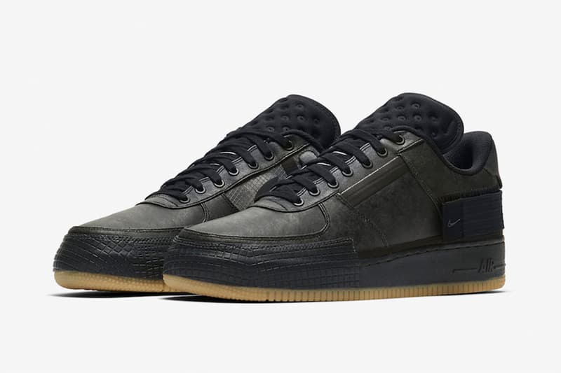 Nike Air Force 1 Type 最新配色「Black Gum」發佈