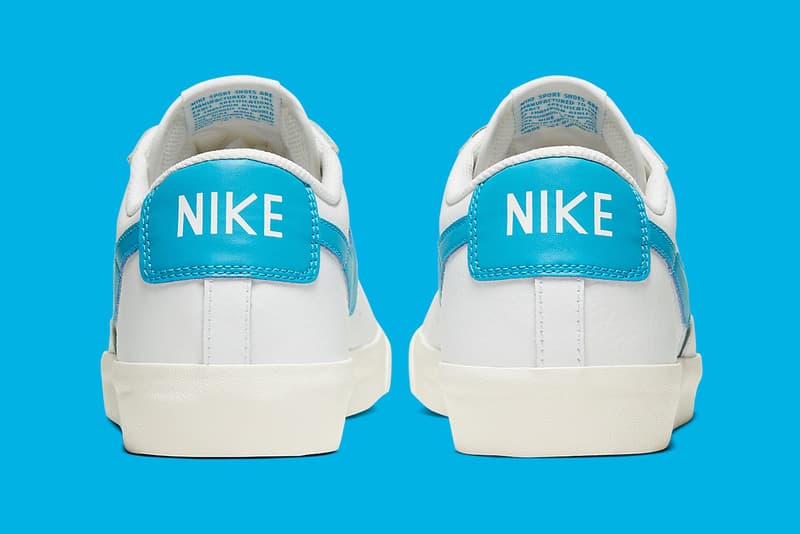 Nike Blazer Low Leather 全新配色「UNC Blue」即將發售