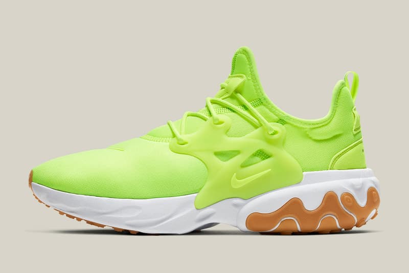 Nike React Presto 推出全新配色「Volt」