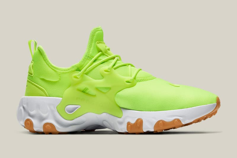 Nike React Presto 推出全新配色「Volt」