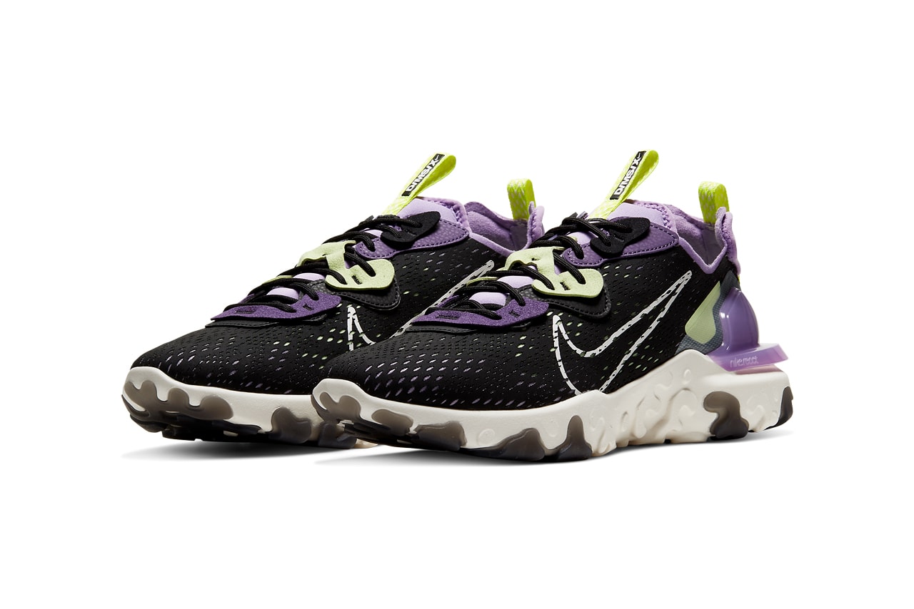 Nike React Vision 全新配色「Gravity Purple」、「HONEYCOMB」正式發佈