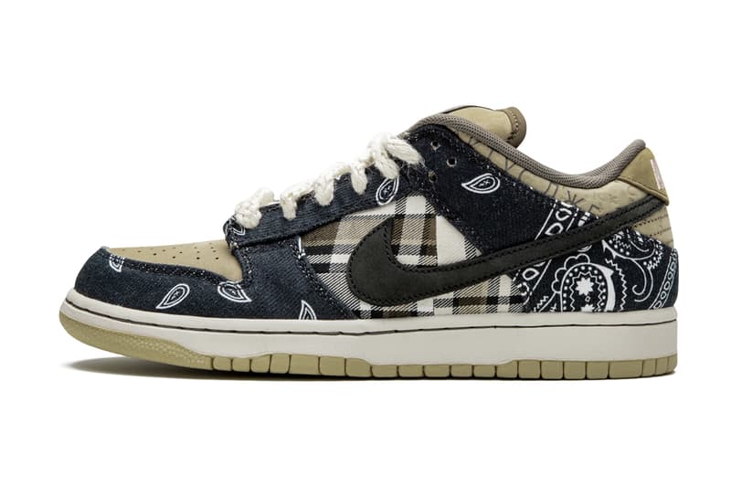 Travis Scott x Nike SB Dunk Low 全新聯名鞋款高清圖輯曝光