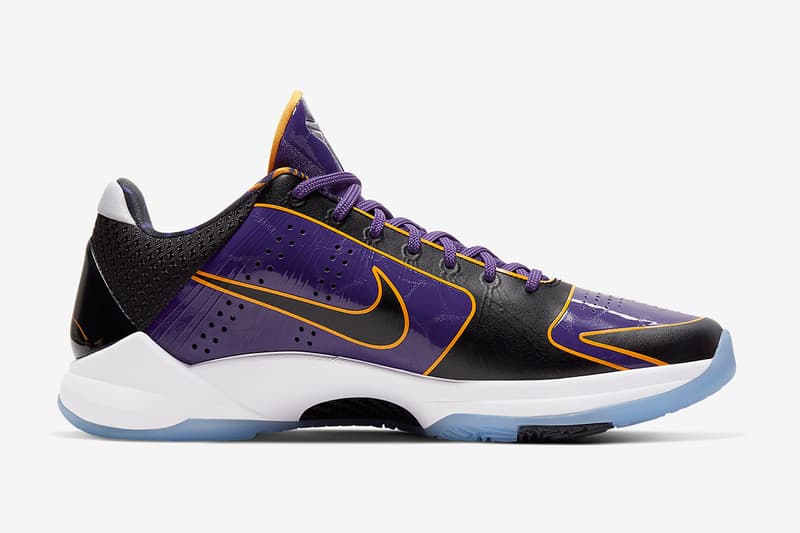 紫金傳奇－Nike Kobe 5 Protro「Lakers」官方圖輯曝光