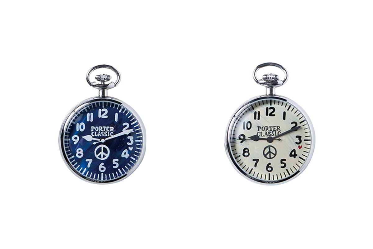 PORTER CLASSIC Blue Face White Face Pocket Watch