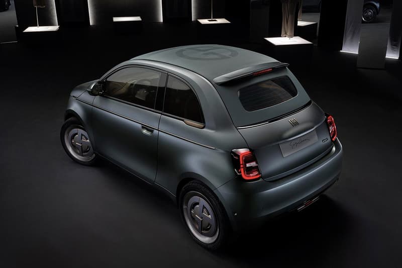 FIAT 攜手 Giorgio Armani 合作打造別注 FIAT 500 Armani 環保車款