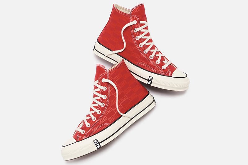 KITH x Converse 別注 Chuck 70 推出全新紅色配色