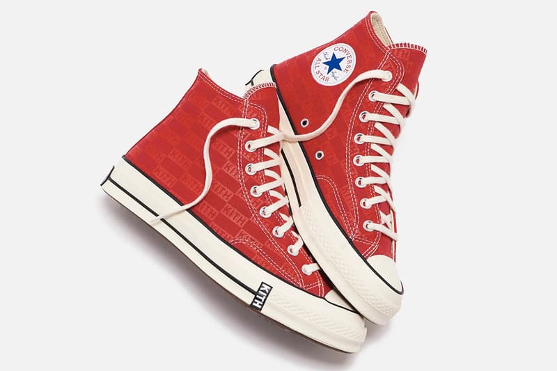 KITH x Converse 別注 Chuck 70 推出全新紅色配色