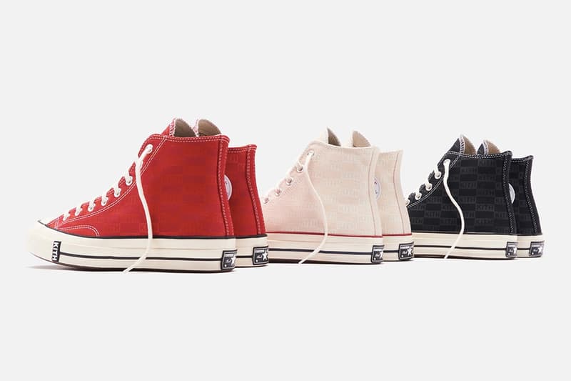 KITH x Converse 別注 Chuck 70 推出全新紅色配色