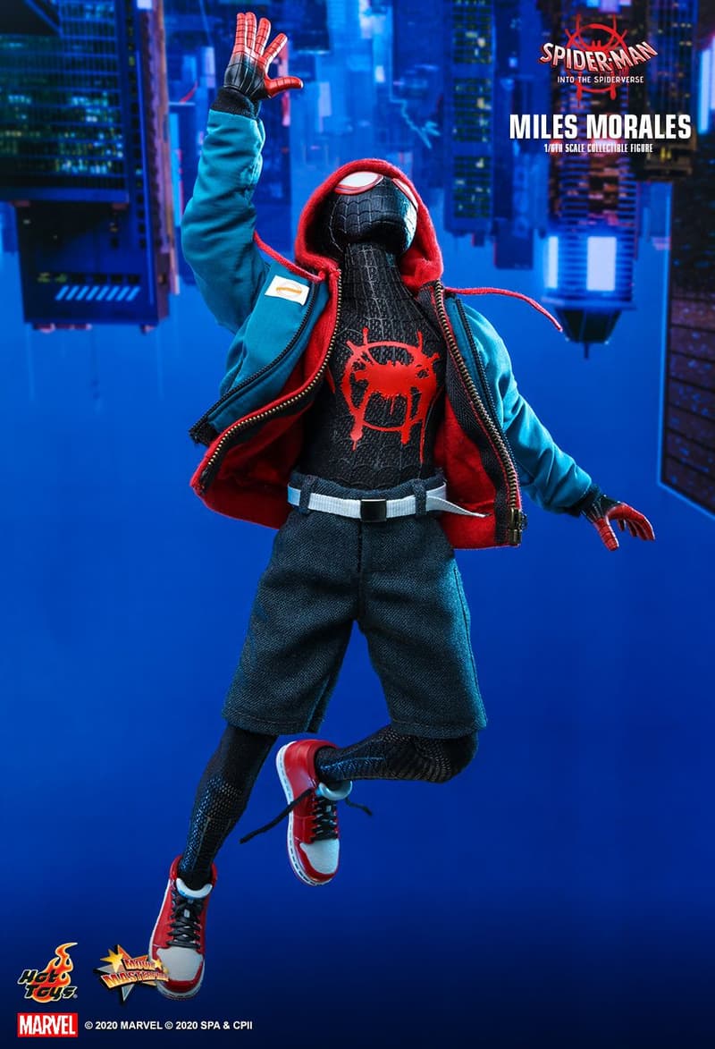 Hot Toys 推出《蜘蛛俠:跳入蜘蛛宇宙》主角 Miles Morales 1:6 尺寸人偶