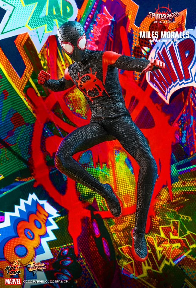 Hot Toys 推出《蜘蛛俠：跳入蜘蛛宇宙》主角 Miles Morales 1：6 尺寸人偶