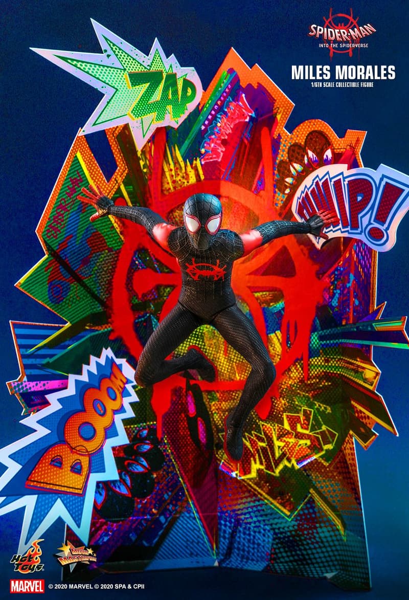 Hot Toys 推出《蜘蛛俠:跳入蜘蛛宇宙》主角 Miles Morales 1:6 尺寸人偶
