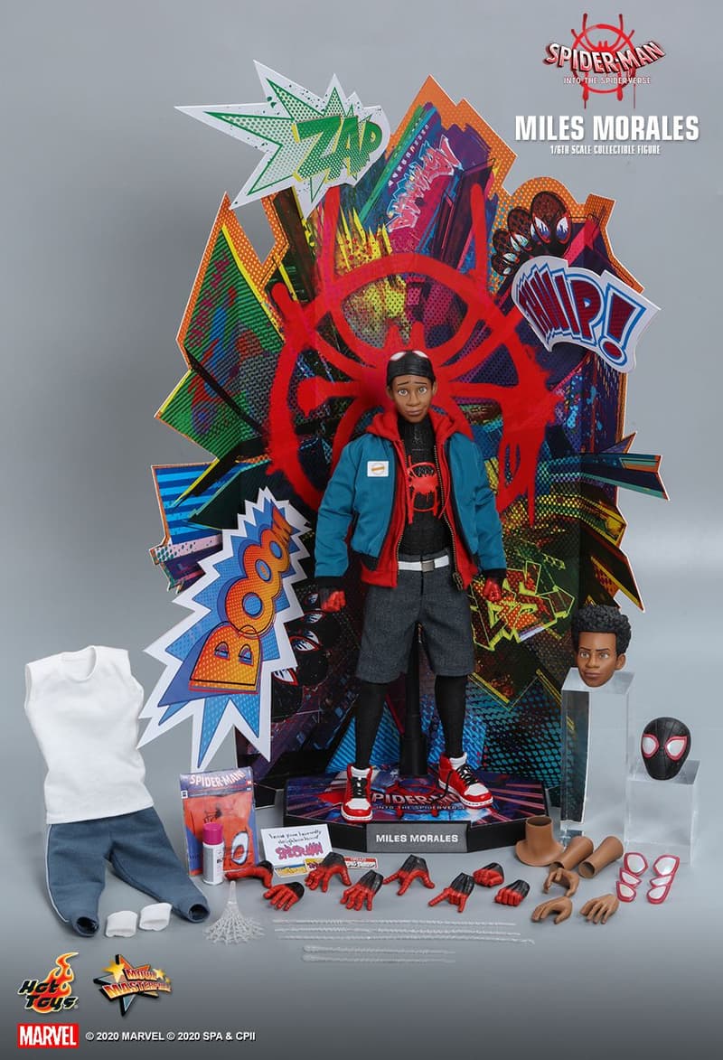 Hot Toys 推出《蜘蛛俠:跳入蜘蛛宇宙》主角 Miles Morales 1:6 尺寸人偶
