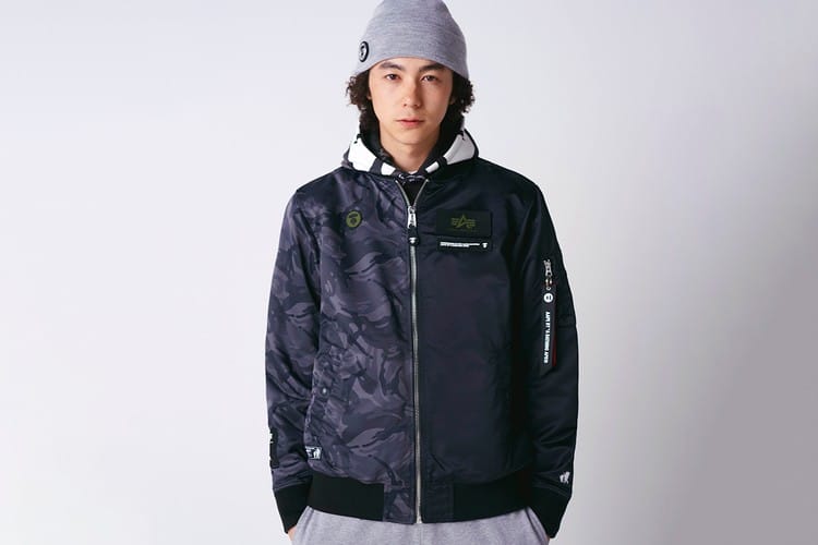 AAPE BY *A BATHING APE® x Alpha Industries 最新 2020 春夏聯乘系列發佈