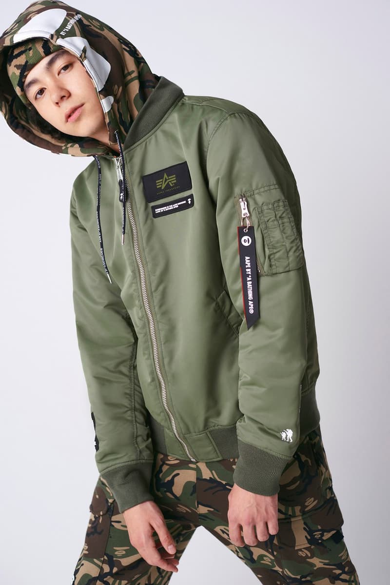 AAPE BY *A BATHING APE® x Alpha Industries 最新 2020 春夏聯乘系列發佈