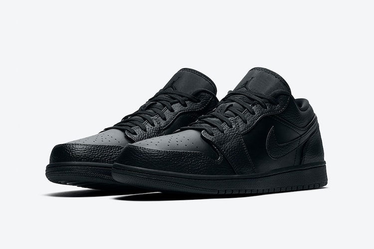 Air Jordan 1 Low、Mid 人氣「Triple Black」配色即將上架