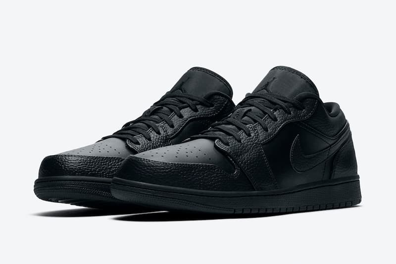 Air Jordan 1 Low、Mid 人氣「Triple Black」配色即將上架