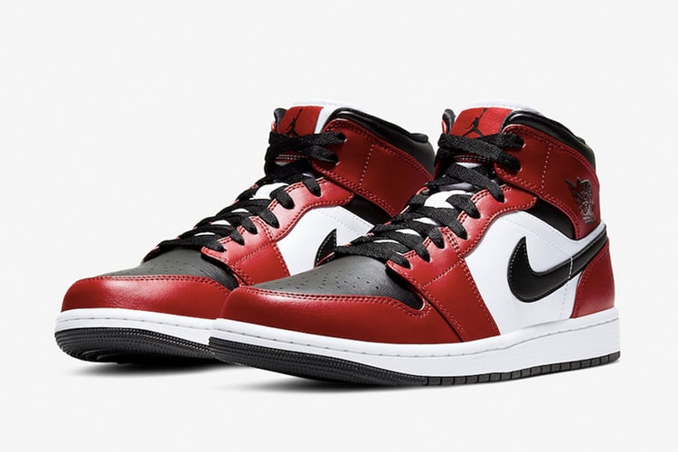 經典拼合-Air Jordan 1 Mid 推出全新「Chicago Black Toe」配色