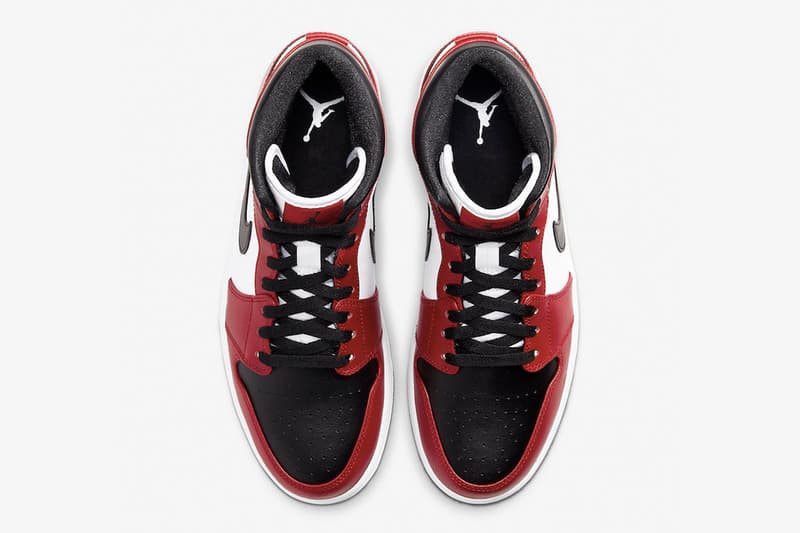 經典拼合－Air Jordan 1 Mid 推出全新「Chicago Black Toe」配色