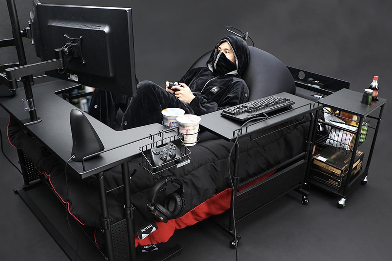 日本設計公司 Bauhutte 推出 12 組 Gaming Desk 最強遊戲傢俱組合