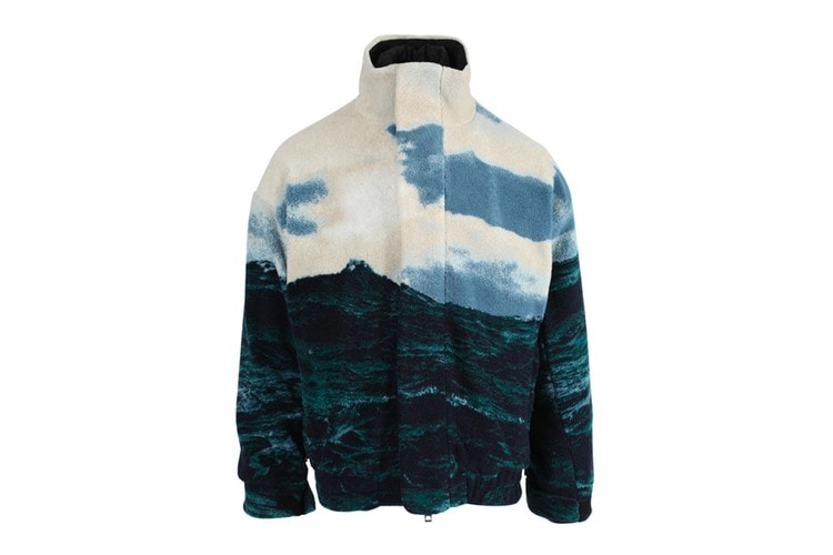Burberry 推出全新 Sea Landscape 印花 Fleece 夾克