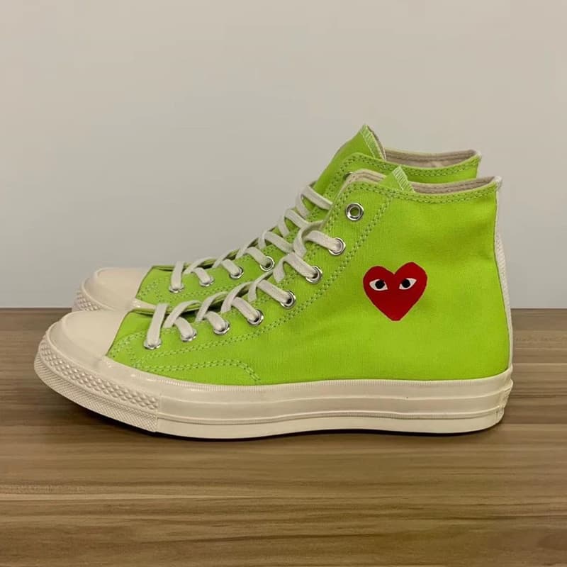 COMME des GARÇONS PLAY x Converse Chuck Taylor All Star ’70 Hi 新配色即將推出