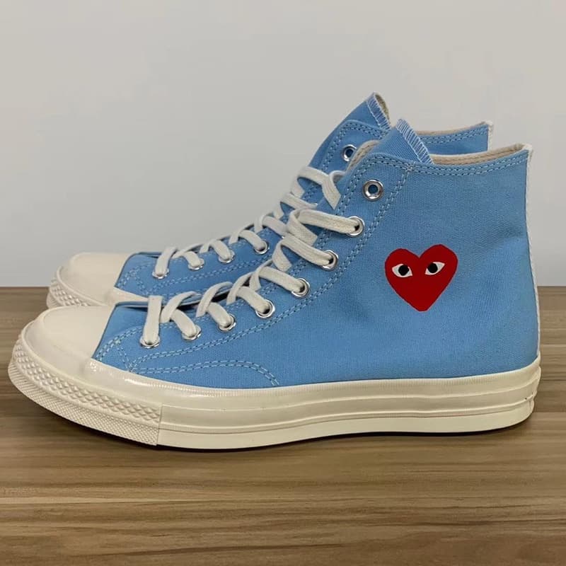 COMME des GARÇONS PLAY x Converse Chuck Taylor All Star ’70 Hi 新配色即將推出