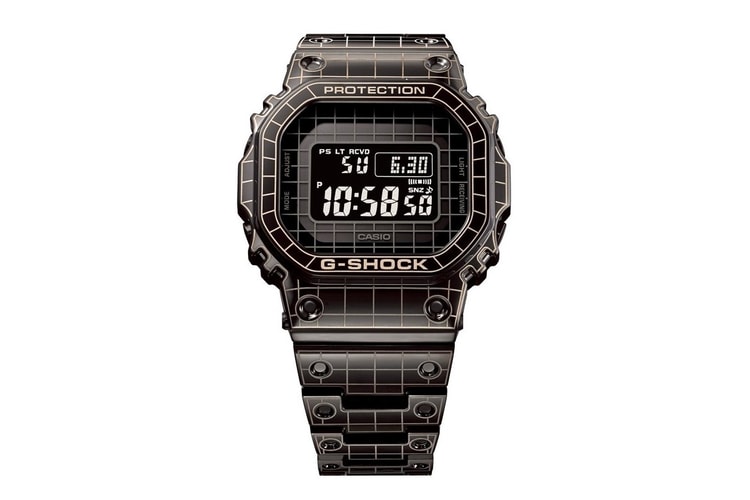 G-SHOCK 最新雷射格紋樣式 GMW-B5000 腕錶發佈