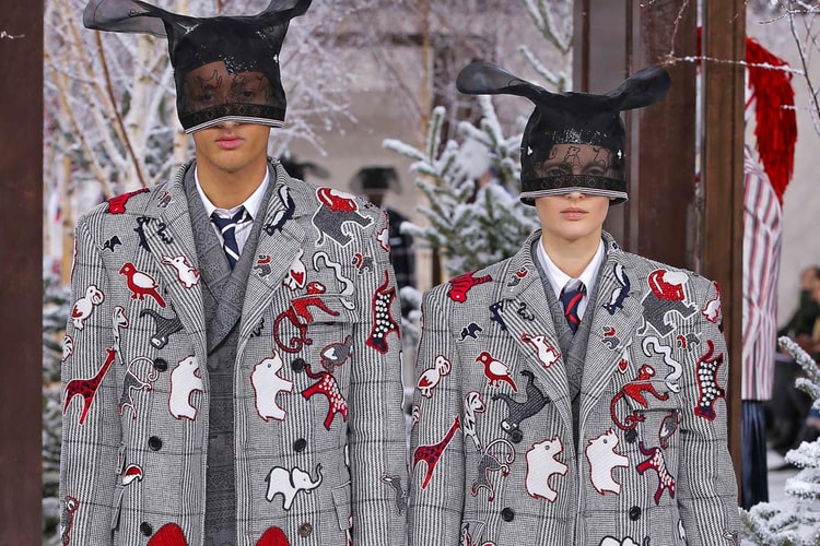 巴黎時裝周 -Thom Browne 2020 秋冬系列時裝大秀