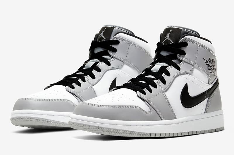 最接近神－Air Jordan 1 Mid「Light Smoke Grey」配色正式發佈