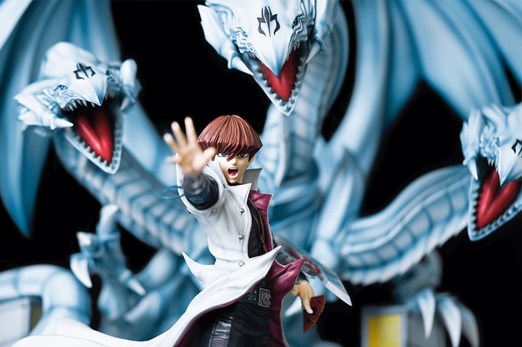 最強龙族!《遊戲王》海馬瀨人 & 青眼究極龙 1:7 比例雕像正式開放預購